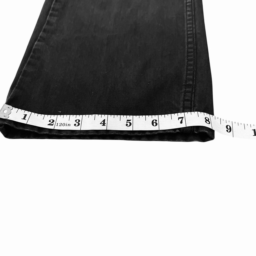 LEVIS 505 Charcoal Grey Wash Midrise Regular Fit Straight Leg Jeans 34x30 - Picture 5 of 12